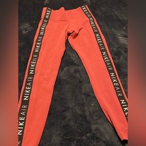Pink nike leggings size small women